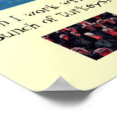 Hoher Adler, Truthähne, Wie kann ich wie ein ... Poster (Ecke)