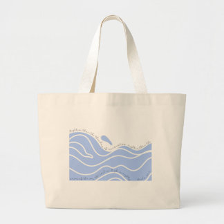 Höher als die Waves Tote Bag Jumbo Stoffbeutel