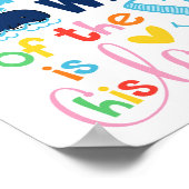 Höher als die Wellen im Meer Kinder-Bibel Poster (Ecke)