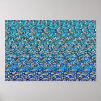 Höher als Luft - versteckter 3D-Druck Poster