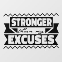 Höher als meine Ausreden für einen positiven Zitat