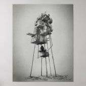 Hoher Anstieg unsicherer Futures Poster (Vorne)