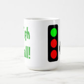 Hoher Ball! Kaffeetasse (Mittel)