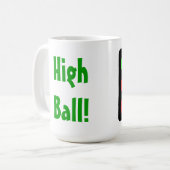 Hoher Ball! Kaffeetasse (Vorderseite Links)
