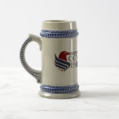Hoher Becher, kolonialstil, Verfassungpartei Bierglas (Links)