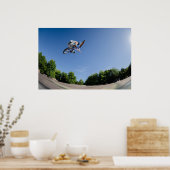 Hoher BMW-Sprung Poster (Küche)