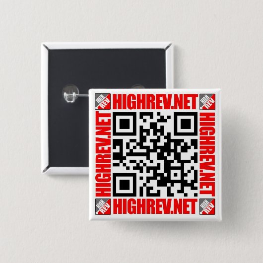 Hoher Code-Knopf Rev-QR Button (Vorne & Hinten)