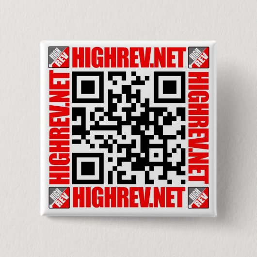 Hoher Code-Knopf Rev-QR Button (Vorderseite)