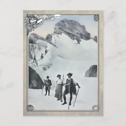 Hoher Dachstein Postkarte (Vorderseite)