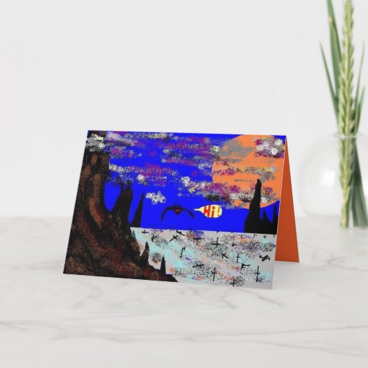 Hoher Flyer Karte (Vorderseite)