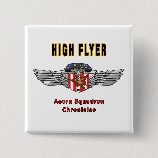 Hoher Flyer - Schaltfläche "Acorn Squadron Insigne Button (Vorderseite)