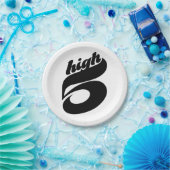 Hoher fünf Party-PapierTeller Pappteller (Party)