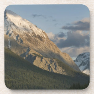 Hoher Gipfel in der Nähe des Maligne Lake, Jasper Untersetzer