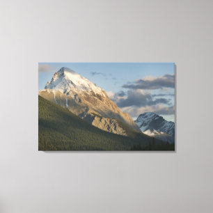 Hoher Gipfel nahe Maligne Lake, Jasper National Leinwanddruck