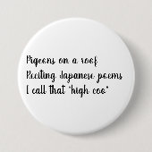 Hoher Gurren-Knopf Button (Vorderseite)