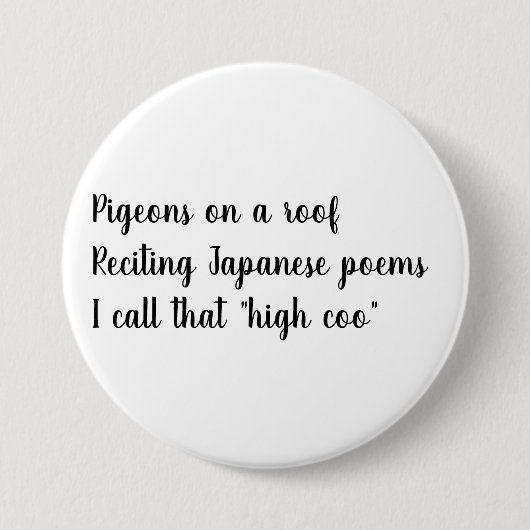 Hoher Gurren-Knopf Button (Vorderseite)