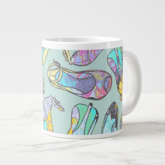 Hoher Heels Jumbo-Tasse (Vorderseite Rechts)