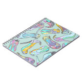 Hoher Heels Notizblock (Linke Seite)