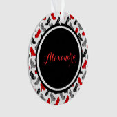 Hoher Heels Ornament (Vorderseite)
