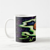 Hoher Jack-o-Laterne Kaffeetasse (Links)