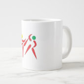 Hoher Kick Jumbo-Tasse (Vorderseite Rechts)