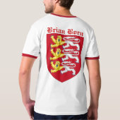 Hoher König Brian-Boru von Irland-Shirt T-Shirt (Schwarz voll)