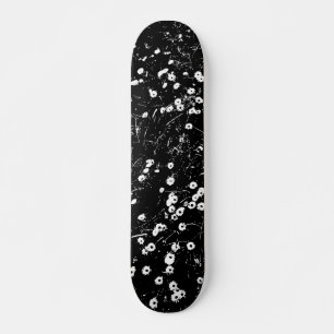 Hoher Kontrast Daisy Lawn 02 Skateboard
