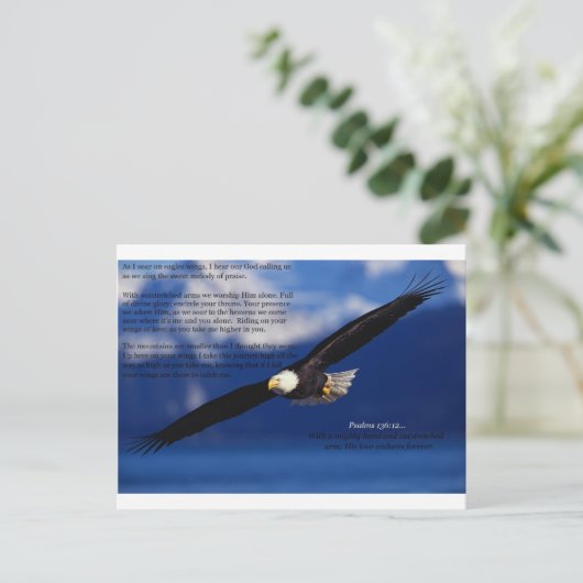 Hoher Kunststil Postkarte (Stehend Vorderseite)