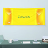 Hoher Martini-Cocktail Thunder_Cove Banner (Messe)