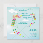 Höher oben - Drachengeburtstag invitations-3 Einladung (Vorderseite)