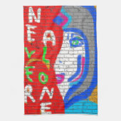 Hoher Priesterstar nie allein Graffiti Art Handtuch (Vertikal)