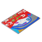 Hoher Priesterstar nie allein Graffiti Art Notizblock (Linke Seite)