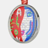 Hoher Priesterstar nie allein Graffiti Art Ornament Aus Metall (Links)