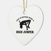 Hoher Pullover-Entwurf Keramikornament (Links)