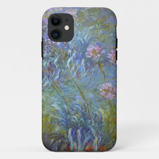 Hoher Res Claude Monet Agapanthus Case-Mate iPhone Hülle (Rückseite)