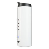 Hoher Ruderwagen für Sportler Thermosbecher (Nach rechts gedreht)