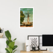 Hoher Schiffs-Plakat-Druck Poster (Heimbüro)