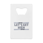 Hoher Ski Geldbeutel Flaschenöffner (Rückseite)