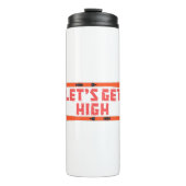 Hoher Ski Thermosbecher (Vorderseite)