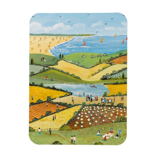Hoher Sommer 2 Magnet (Vertikal)