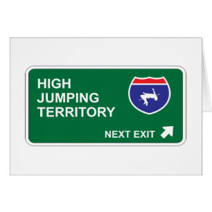 Hoher springender folgender Ausgang