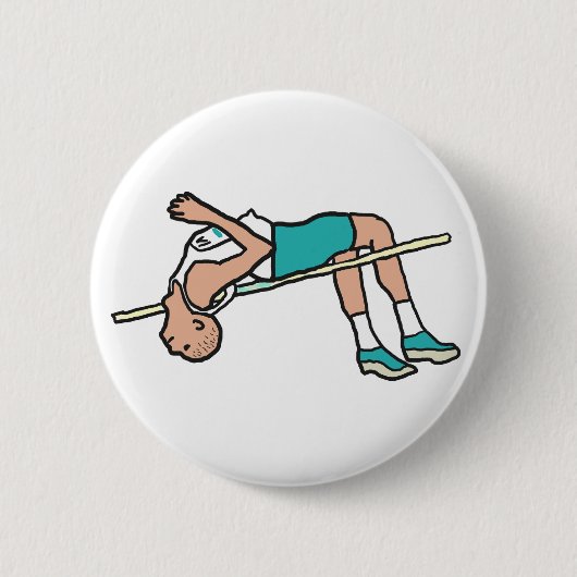 Hoher Sprung Button (Vorderseite)