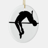 Hoher Sprung Keramik Ornament (Rechts)