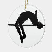 Hoher Sprung Keramik Ornament (Links)