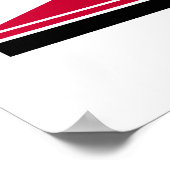 Hoher Sprung Poster (Ecke)