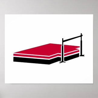 Hoher Sprung Poster