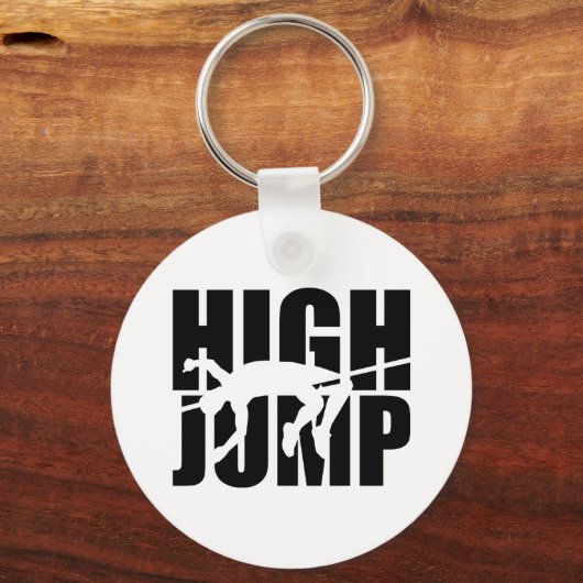 Hoher Sprung Schlüsselanhänger (Vorderseite)