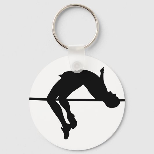 Hoher Sprung Schlüsselanhänger (Vorderseite)