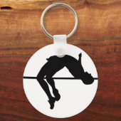 Hoher Sprung Schlüsselanhänger (Vorderseite)