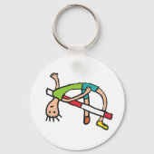 Hoher Sprung Schlüsselanhänger (Vorderseite)